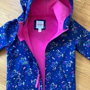 Girl rain coat